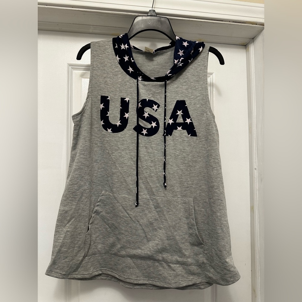 Sew In Love USA Sleeveless Top